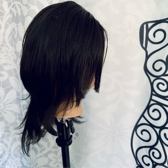 Estetica Rebecca Dark Chocolate Brown Butterfly Cut Synthetic Wig Size Average - Picture 3 of 8